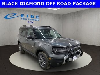 2025 Carbonized Gray Metallic Ford Bronco Sport Big Bend Black Diamond 1.5L EcoBoost Engine SUV 4 Door Automatic