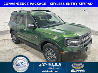 2025 Eruption Green Metallic Ford Bronco Sport Big Bend 1.5L EcoBoost Engine 4 Door Automatic SUV