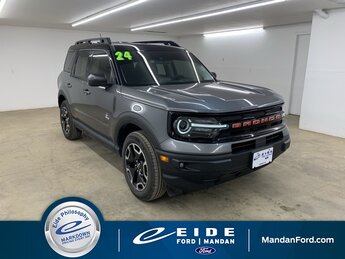 2024 Carbonized Gray Metallic Ford Bronco Sport Outer Banks 1.5L EcoBoost Engine 4 Door 4X4 Automatic SUV
