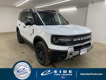 2025 Oxford White Ford Bronco Sport Badlands EcoBoost 2.0L I4 GTDi DOHC Turbocharged VCT Engine Automatic 4X4 4 Door