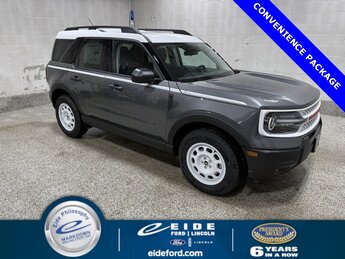2025 Carbonized Gray Metallic Ford Bronco Sport Heritage SUV Automatic 4 Door 1.5L EcoBoost Engine 4X4