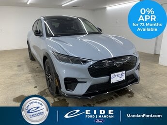 2025 Glacier Gray Metallic TriCoat Ford Mustang Mach-E Premium AWD Electric Motor Engine Automatic