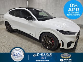2025 Star White Metallic Tri-Coat Ford Mustang Mach-E GT SUV Electric Motor Engine 4 Door