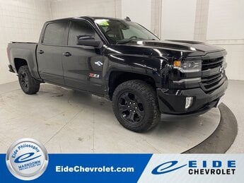 2018 Black Chevrolet Silverado 1500 LTZ EcoTec3 5.3L V8 Engine Truck 4X4