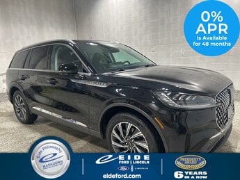 2025 Infinite Black Metallic Clearcoat Lincoln Aviator Premiere SUV AWD Automatic