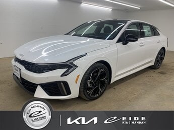 2025 Snow White Pearl Kia K5 GT-Line Car I4 Engine Automatic AWD 4 Door