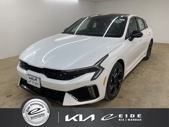 2025 Snow White Pearl Kia K5 GT-Line Car 4 Door Automatic I4 Engine