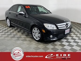 2008 Black Mercedes-Benz C-Class C 300 Automatic 3.0L V6 DOHC w/Dual Fuel Engine Car 4 Door