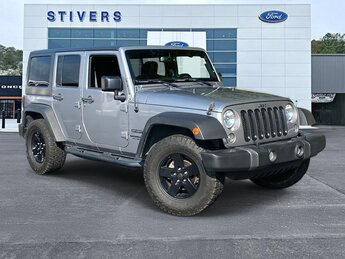 2017 Jeep Wrangler Unlimited Sport 4 Door SUV 4X4 Automatic