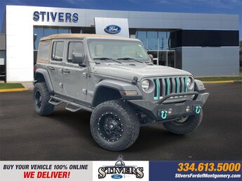 2019 Sting-Gray Clearcoat Jeep Wrangler Unlimited Sport S Automatic 4 Door 3.6L V6 24V VVT Engine SUV