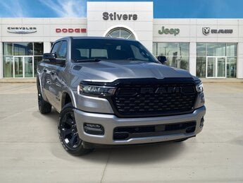 2025 Billet Silver Metallic Clearcoat Ram 1500 Big Horn/Lone Star 3.0L I6 Engine 4 Door Truck 4X4