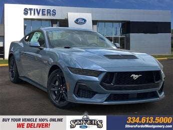 2025 Vapor Blue Metallic Ford Mustang GT 2 Door 5.0L V8 Ti-VCT Engine Coupe RWD