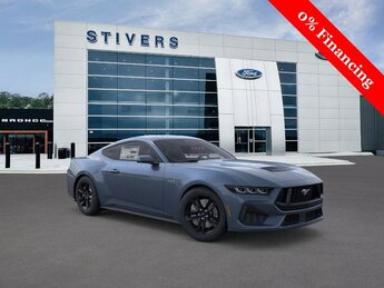 2025 Vapor Blue Metallic Ford Mustang GT Coupe Automatic 5.0L V8 Ti-VCT Engine 2 Door RWD