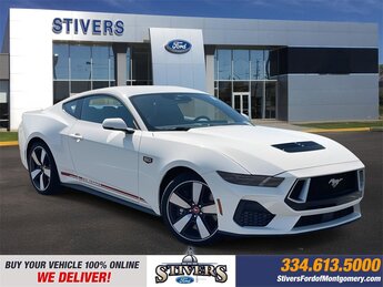 2025 Wimbledon White Ford Mustang GT Premium 2 Door 5.0L V8 Ti-VCT Engine RWD