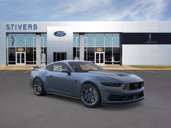 2025 Vapor Blue Metallic Ford Mustang Dark Horse 4V Engine RWD Coupe