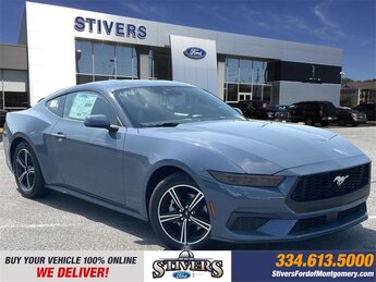 2025 Vapor Blue Metallic Ford Mustang EcoBoost 2 Door Coupe RWD Automatic EcoBoost 2.3L I4 GTDi DOHC Turbocharged VCT Engine
