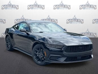 2025 Shadow Black Ford Mustang EcoBoost 2 Door Coupe Automatic