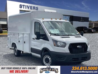 2025 Oxford White Ford Transit-350 Base Specialty Vehicle Cutaway RWD V6 Engine