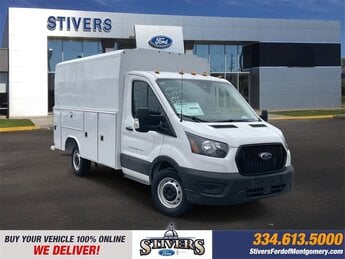 2025 Oxford White Ford Transit-350 Base 2 Door Specialty Vehicle Cutaway Automatic V6 Engine RWD