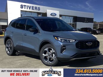 2025 Vapor Blue Metallic Ford Escape ST-Line Automatic FWD 1.5L EcoBoost Engine