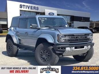 2024 Azure Gray Metallic Tri-Coat Ford Bronco Raptor Automatic 4 Door SUV 4X4