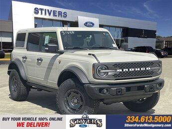 2025 Ford Bronco Badlands 2.7L EcoBoost V6 Engine 4 Door 4X4 SUV Manual