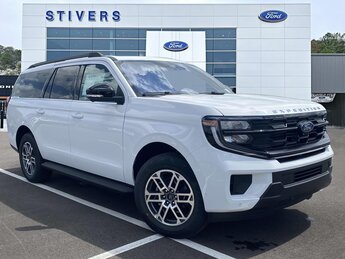 2025 Oxford White Ford Expedition Max SUV EcoBoost 3.5L V6 GTDi DOHC 24V Twin Turbocharged Engine RWD