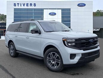 2025 Space Silver Metallic Ford Expedition Max Active Automatic SUV EcoBoost 3.5L V6 GTDi DOHC 24V Twin Turbocharged Engine RWD 4 Door