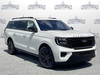2025 White Ford Expedition Max Platinum 4 Door 4X4 EcoBoost 3.5L V6 GTDi DOHC 24V Twin Turbocharged Engine SUV Automatic