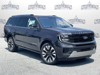 2025 Dark Matter Gray Metallic Ford Expedition Max Platinum Automatic SUV 4X4 4 Door EcoBoost 3.5L V6 GTDi DOHC 24V Twin Turbocharged Engine