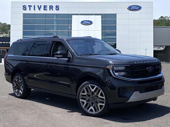 2025 Dark Matter Gray Metallic Ford Expedition Max Platinum 3.5L V6 Engine SUV 4 Door