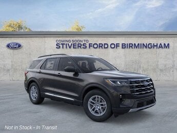 2025 Agate Black Metallic Ford Explorer Active Automatic RWD 4 Door