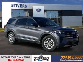 2025 Carbonized Gray Metallic Ford Explorer Active 4 Door RWD 2.3L EcoBoost I-4 Engine