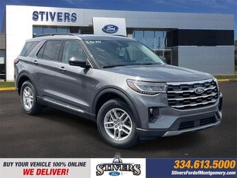 2025 Carbonized Gray Metallic Ford Explorer Active RWD 2.3L EcoBoost I-4 Engine Automatic