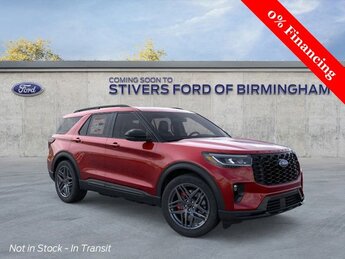 2025 Ford Explorer ST 4 Door 3.0L EcoBoost V6 Engine Automatic SUV