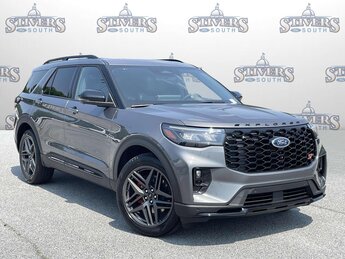 2025 Carbonized Gray Metallic Ford Explorer ST 3.0L EcoBoost V6 Engine 4 Door SUV 4X4 Automatic