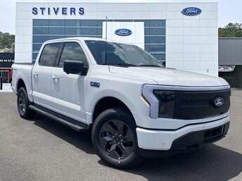 2025 Oxford White Ford F-150 Lightning Flash AWD Automatic 4 Door Electric Motor Engine