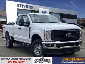 2024 Oxford White Ford Super Duty F-250 SRW XL 4 Door 4X4 6.8L V8 Engine