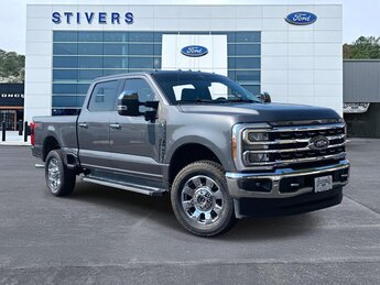 2023 Gray Metallic Ford Super Duty F-250 SRW Lariat 4 Door 7.3L V8 PFI OHV 16V Federal 430hp Engine Automatic Truck 4X4