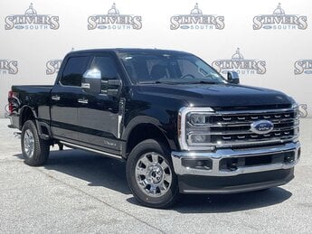 2025 Black Metallic Ford Super Duty F-350 SRW Lariat Truck 4 Door 4X4 Power Stroke 6.7L V8 DI 32V OHV Turbodiesel Engine Automatic