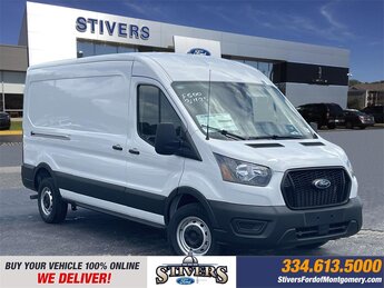 2025 Oxford White Ford Transit-250 Base Automatic RWD 3 Door 3.5L V6 Flex Fuel Engine Van