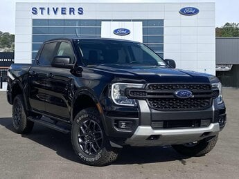 2024 Shadow Black Ford Ranger XLT 4X4 Truck Automatic