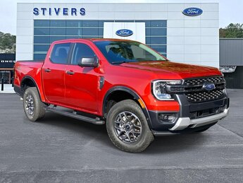 2024 Chili Pepper Red Ford Ranger XLT 4 Door Truck Automatic 2.7L EcoBoost V6 Engine 4X4