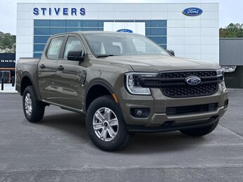 2025 Marsh Gray Ford Ranger XL 4 Door EcoBoost 2.3L I4 GTDi DOHC Turbocharged VCT Engine 4X4
