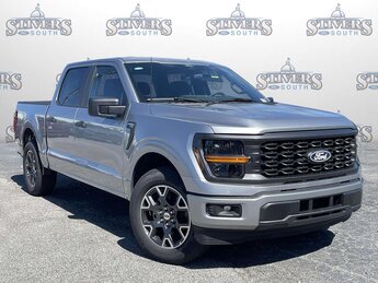 2025 Silver Metallic Ford F-150 STX 4 Door Automatic 2.7L V6 EcoBoost Engine