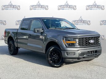 2025 Gray Metallic Ford F-150 STX 4X4 4 Door Truck