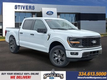 2025 Space White Metallic Ford F-150 STX 4 Door Automatic Truck