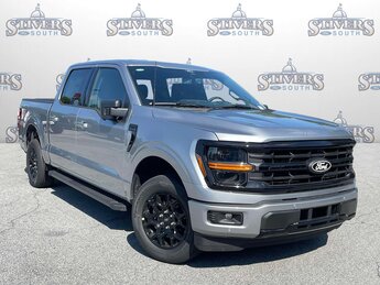 2025 Iconic Silver Metallic Ford F-150 XLT 4 Door 2.7L V6 EcoBoost Engine Automatic Truck