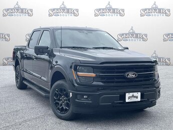 2025 Agate Black Metallic Ford F-150 XLT 4 Door Automatic RWD 2.7L V6 EcoBoost Engine Truck