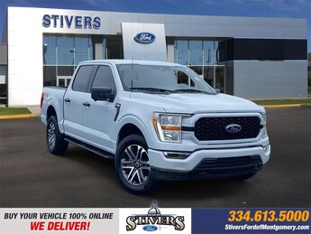 2021 White Ford F-150 XL 5.0L V8 Engine 4X4 Automatic
